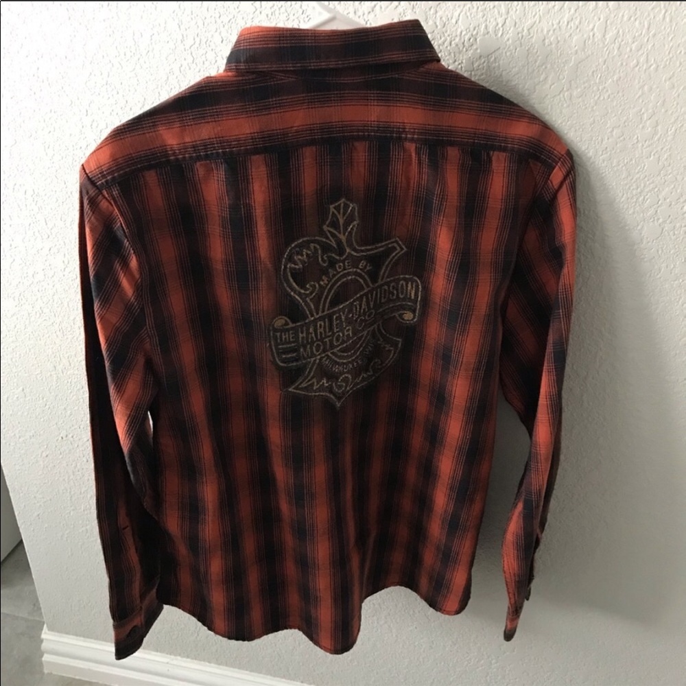 Harley Davidson Women’s Button Up - Picture 4 of 6